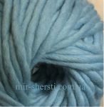 Толстая пряжа для вязания - голубой