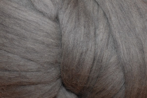 Бленд неокрашенная мериносовая шерсть для валяния с Альпакой, 21микрон