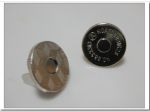 Магнитная кнопка для кошельков, никель, 14мм 