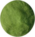 Кардочесанный меринос шерсть 18микрон, зелёный